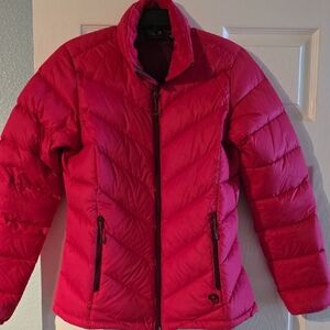 Mountain Hardwear Fuchsia Puffer Jacket